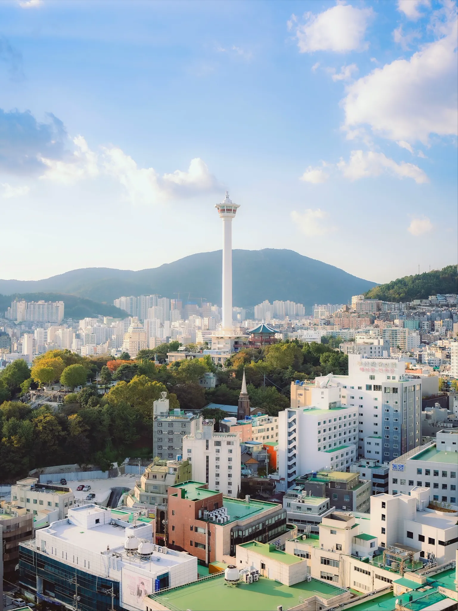 釜山海云台莲花塔